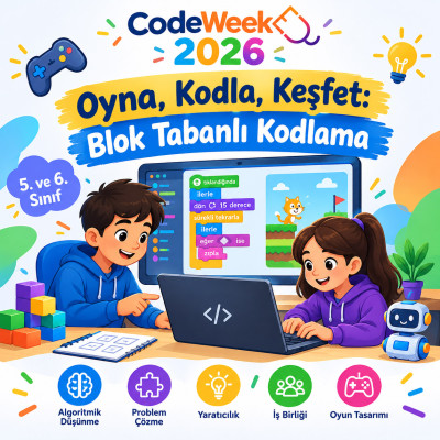 Oyna, Kodla, Keşfet: Blok Tabanlı Kodlama